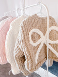 READY TO SHIP Adult L/XL Chunky Bow Knit