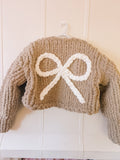 READY TO SHIP Adult L/XL Chunky Bow Knit