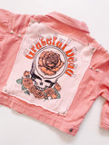 Grateful Dead Rose Denim Jacket - Medium