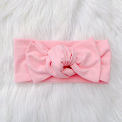 BABY PINK KNOT BOW